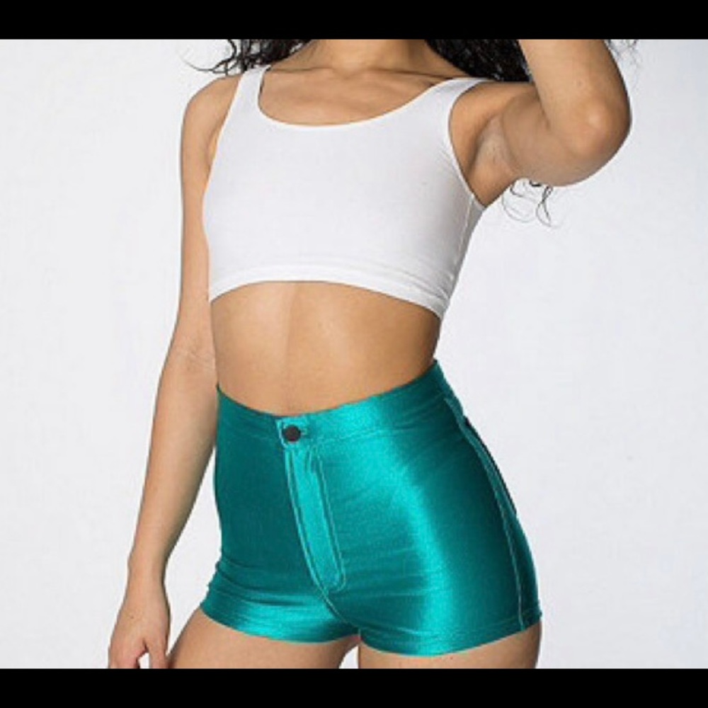 American apparel disco shorts